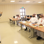 زيارة المجدوعي للمسؤولية الأجتماعية لمركز ركن الحوار